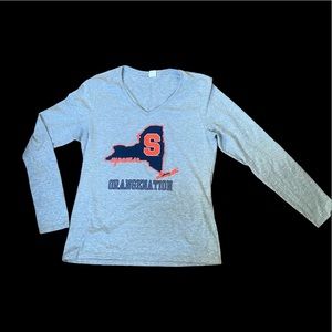 Syracuse University long sleeve women’s T shirt